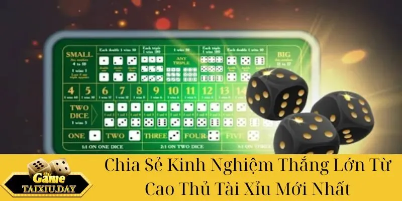 Chia Sẻ Kinh Nghiệm Thắng Lớn Từ Cao Thủ Tài Xỉu Mới Nhất